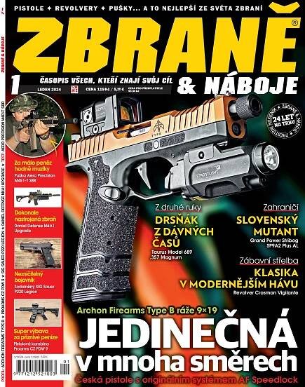 Časopis Zbraně & náboje 1/2024
