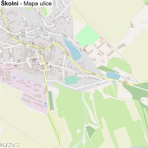 Školní - mapy | Kurzy.cz
