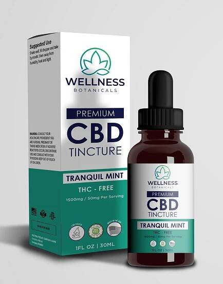 Natural Mint CBD Oil 500mg