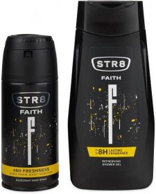 Kazeta STR8 Faith /deo 150 ml + SPG 250 ml/ - Kazeta STR8 Faith /deo 150 ml + SPG 250 ml/