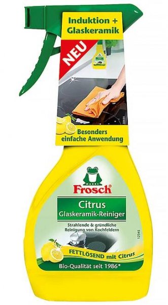 FROSCH Čistič na indukční a sklokeramické desky EKO 300 ml