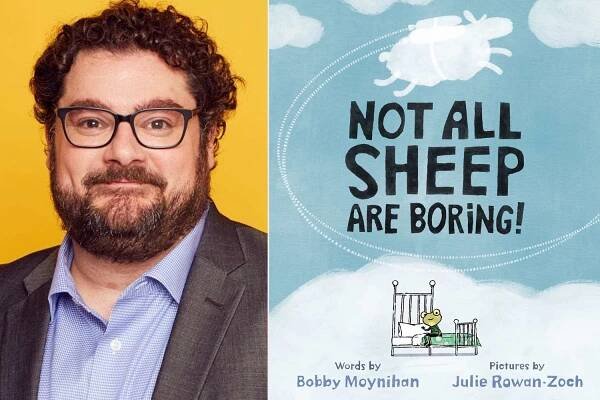 Bobby Moynihan and his new children's book 'Not all Sheep are Boring'