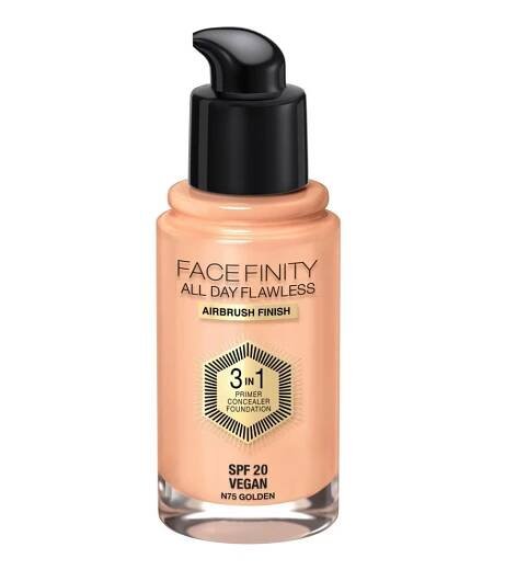 Max Factor Facefinity All Day Flawless 3v1 make-up N75 Golden 30 ml