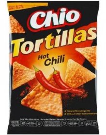 Chio Tortillas kukuřičný snack s příchutí chilli 110g