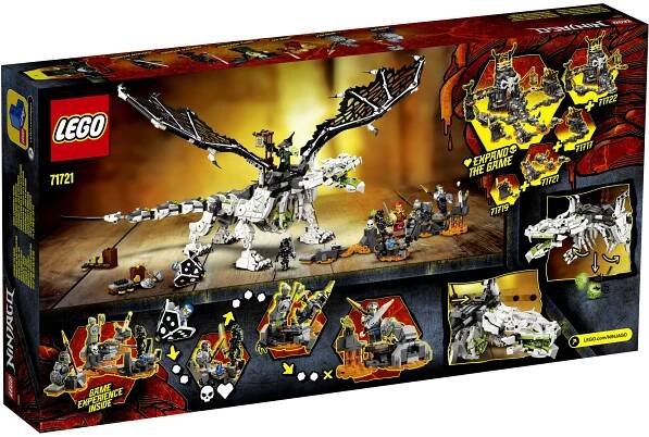 LEGO Ninjago 71721 Drak Čaroděje lebek