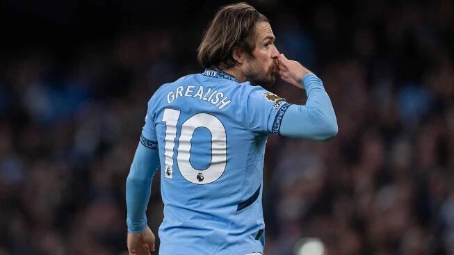 Jack Grealish immediately loses Man City shirt number to new signing despite still being on club's books