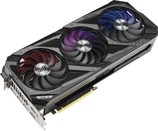 ASUS ROG Strix GeForce RTX 3090 OC 24GB GDDR6X Graphics Card
