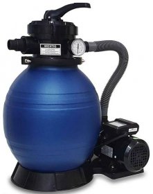 Písková filtrace SFA-01 DMS Germany / 400 W / průtok 10 m3 / 10200 litrů za hodinu / modrá