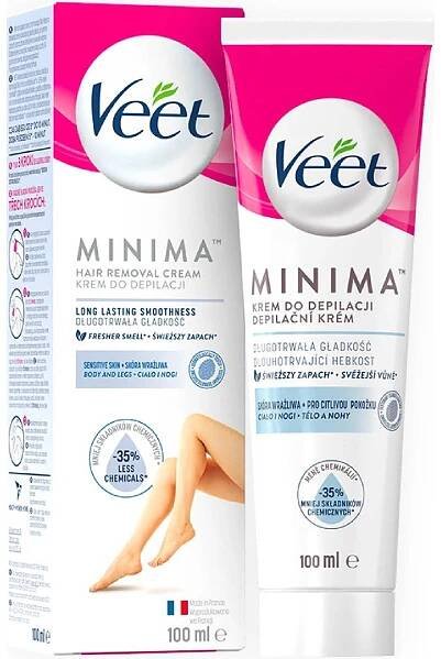 5000146980322 VEET Minima Depilační krém pro normální pokožku 100 ml