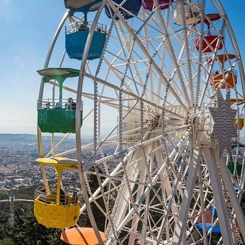 Barcelona: Vstupenka do zábavního parku Tibidabo