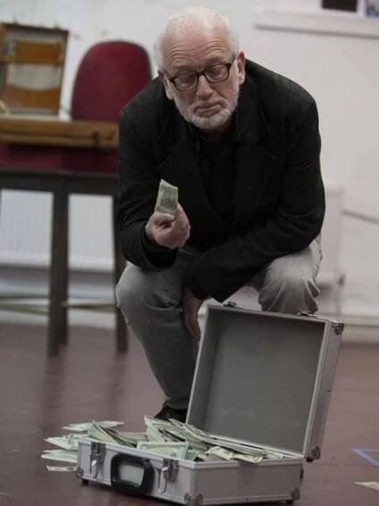 Rich pickings: Ian McDiarmid in rehearsal for 'The Merchant of Venice' 