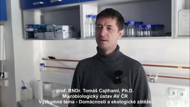 prof. Tomáš Cajthaml, Mikrobiologický ústav AV ČR