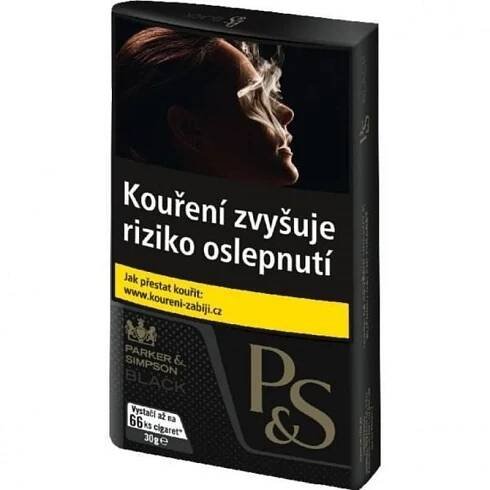 PS Black 30g cigaretový tabák - Ráj kuřáků