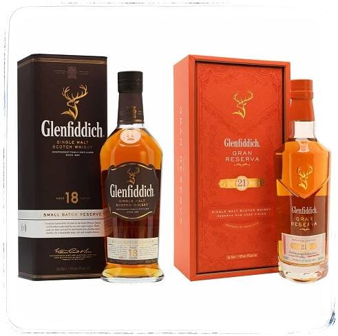 Recenze whisky Glenfiddich 18 a 21 Years Old