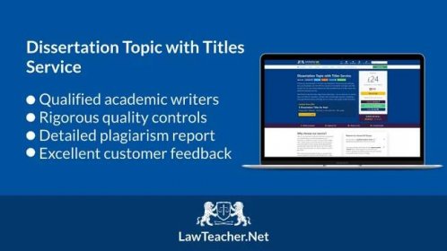 Law Dissertation Topic and Titles Service