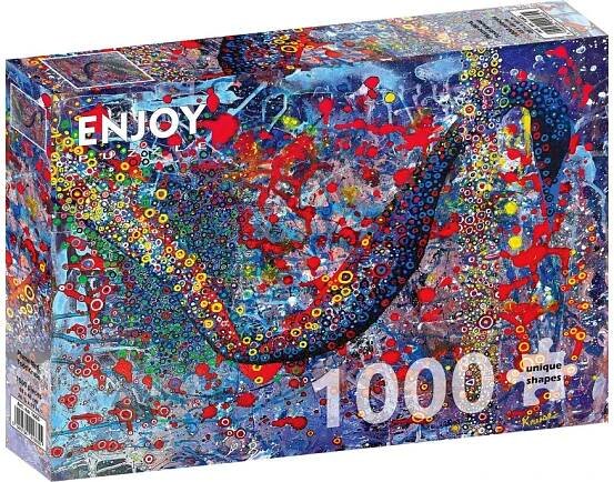 ENJOY Puzzle Volavka bílá 1000 dílků