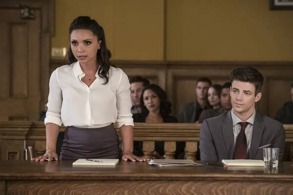 Flash - The Trial of the Flash - Z filmu - Danielle Nicolet, Candice Patton, Grant Gustin
