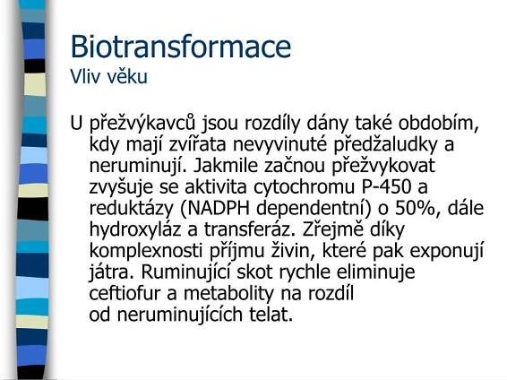 PPT - Distribuce, biotransformace a eliminace léčiv PowerPoint Presentation - ID:846613