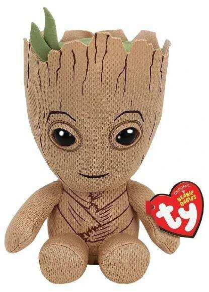 Plus Ty 15Cm Beanie Babies Marvel Groot