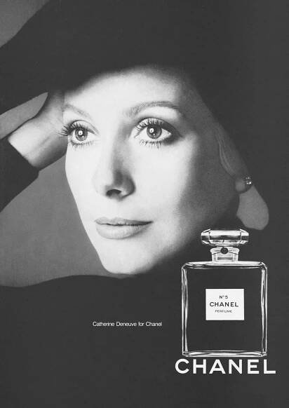 1972 Chanel No.ř Catherine Deneuve by Richard Avedon