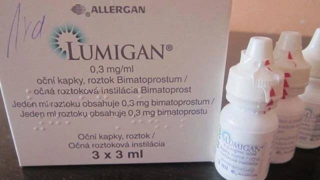 Prodám Lumigan 3 balení - pro delší řasy