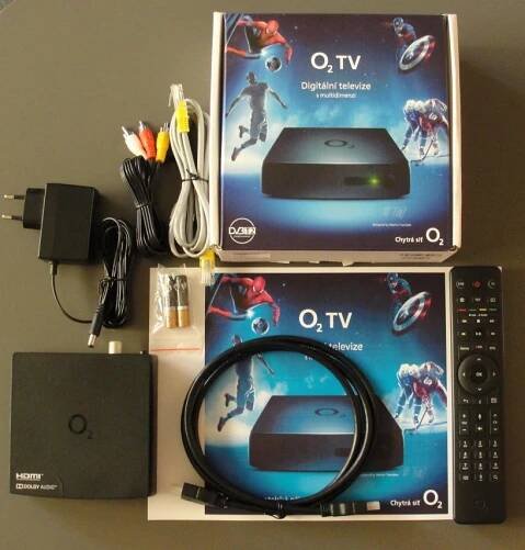 O2 TV set-top box, typ SML-5442TW, Lan + WiFi, zánovní, záruka!