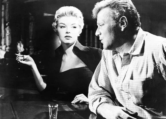 VIOLENT ROAD, from left: Merry Anders, Brian Keith, 1958