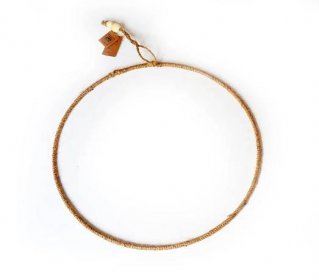 Kruh kovový, omotaný provazem, Ø 38 cm