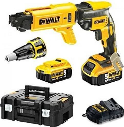 Aku bezuhlíkový sádrokartonářský šroubovák 18V XR 5,0Ah Li-Ion DCF620P2K DeWALT - Kove Tools s.r.o. - Nářadí a nástroje