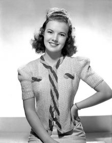 Gale Storm, Finalist In Cbs Radio'S 'Gateway To Hollywood', Fashion Portrait, October 1, 1940.
