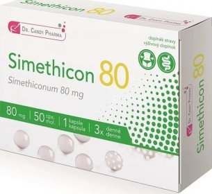 Dr. Candy Pharma Simethicon 80 mg 50 cps od 67 Kč