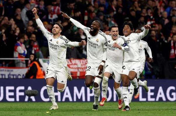 Real Madrid postoupil přes Atlético, dál jdou i Dortmund, Arsenal a Aston Villa