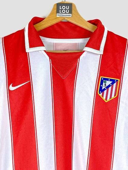 Maillot de foot vintage de l'Atletico Madrid 2003-2004