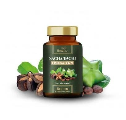 Sacha Inchi kapsle - Omega 3-6-9