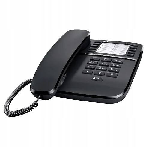 Gigaset DA510 / DECT drátový telefon / Černý