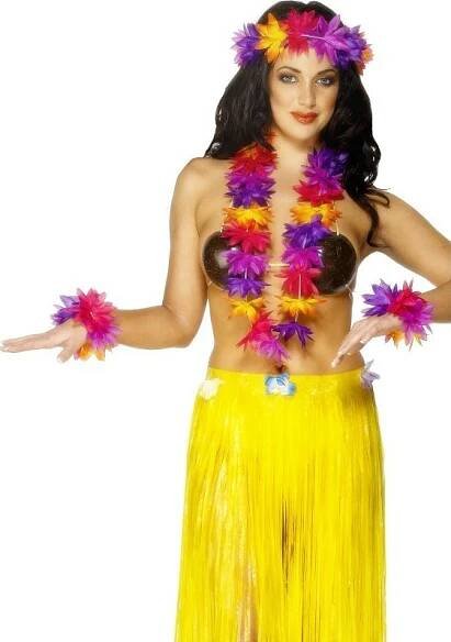 Smiffys Havajská sada věnců Tropical od 49 Kč