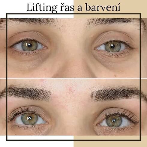 Barvení a úprava obočí, lash lifting či laminace