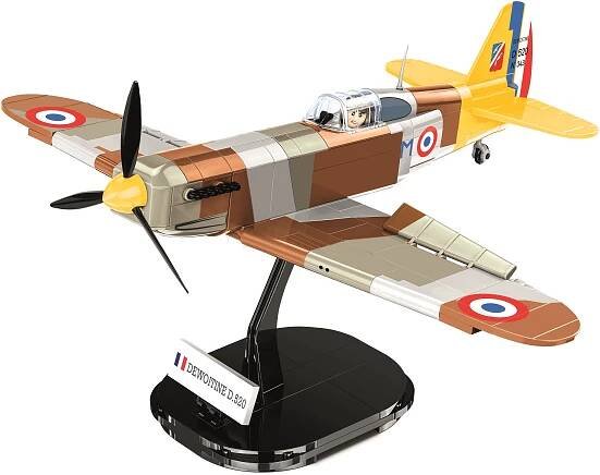 Francouzský stíhací letoun Dewoitine D.520 COBI 5734 - World War II