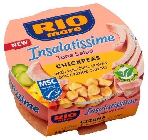 Rio Mare Insalatissime Tuňák s cizrnou