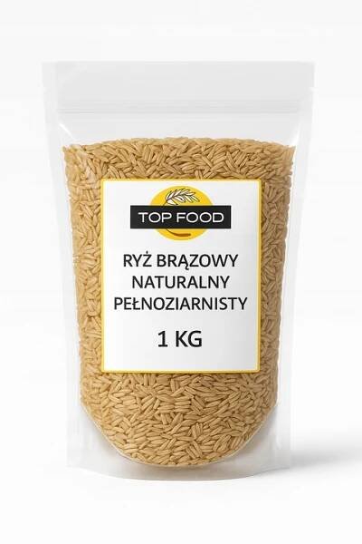 Hnědá rýže 1 kg z Kambodže – přírodní, celozrnná | Top Food
