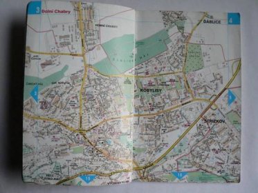 Stará mapa Prahy do kapsy 1:20 000 1999 - Sběratelství