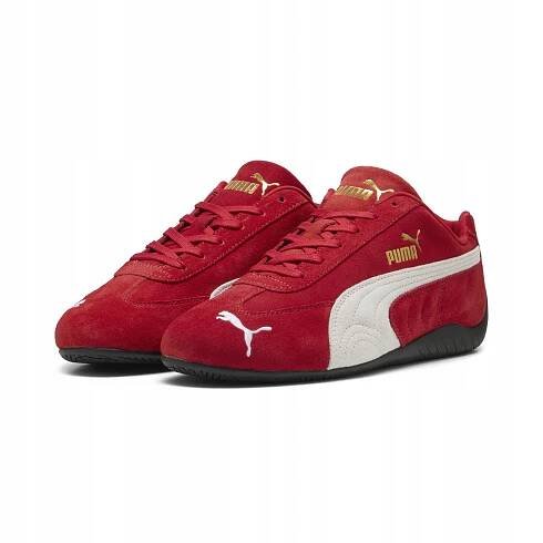 Pánské sportovní boty Puma SpeedCat OG 39884602 červené kožené semišové 40.5
