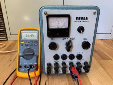 Laboratorní zdroj Tesla BS275 - ideální pro měření elektronek - Elektro
