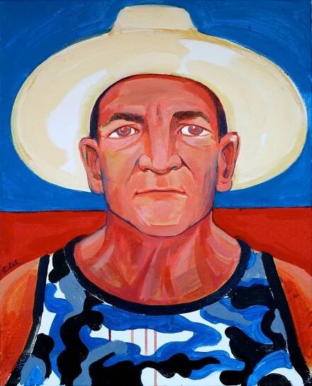 WePresent | Edel Rodriguez paints the townspeople who shaped him