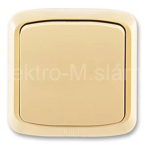 3558A-07940 D vypínač č.7 IP44 TANGO béžová