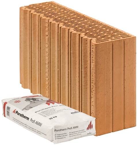Cihla Porotherm 50 EKO+ Profi R 125x500x249mm P8 (80)