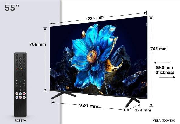 55" TCL 55P7K