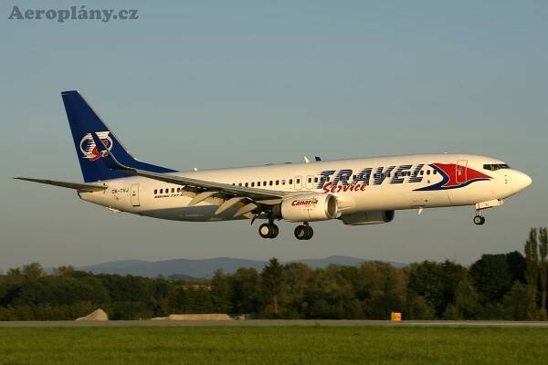 Boeing 737-8Q8 - OK-TVJ