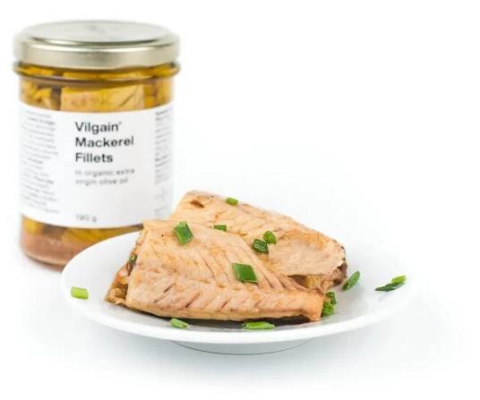 Makrela v olivovém oleji BIO 190g VILGAIN