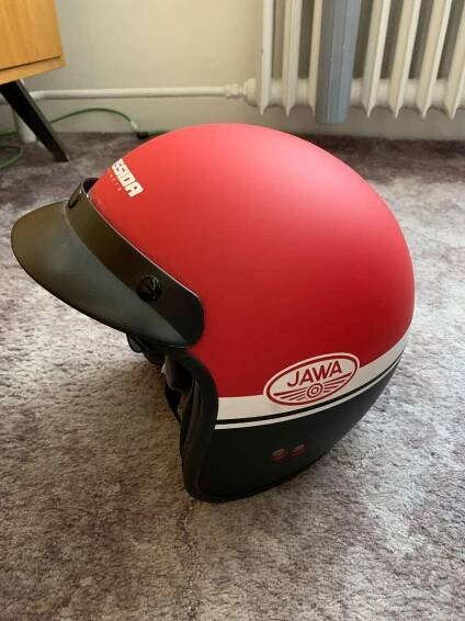 Přilba na motorku Cassida Oxygen Jawa OHC (vel. XL) - Auto-moto